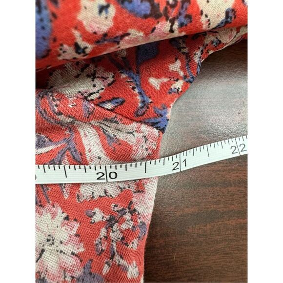 Lucky Brand Floral Long Sleeve Blouse Size Large - Picture 6 of 7